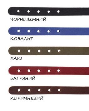 Ремінець шкіряний reminets-shkirianyi-chornozem фото