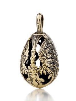 Писанка Тризуб Лелека pysanka-tryzub-leleka фото